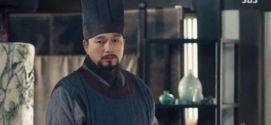 ペギュファダンのリーダー チェ・ウォノを演じるキム・クァンギュ